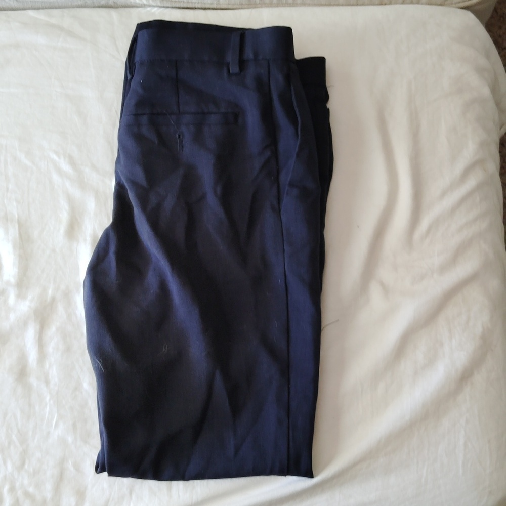 Perry ellis men's dress pants darker blue